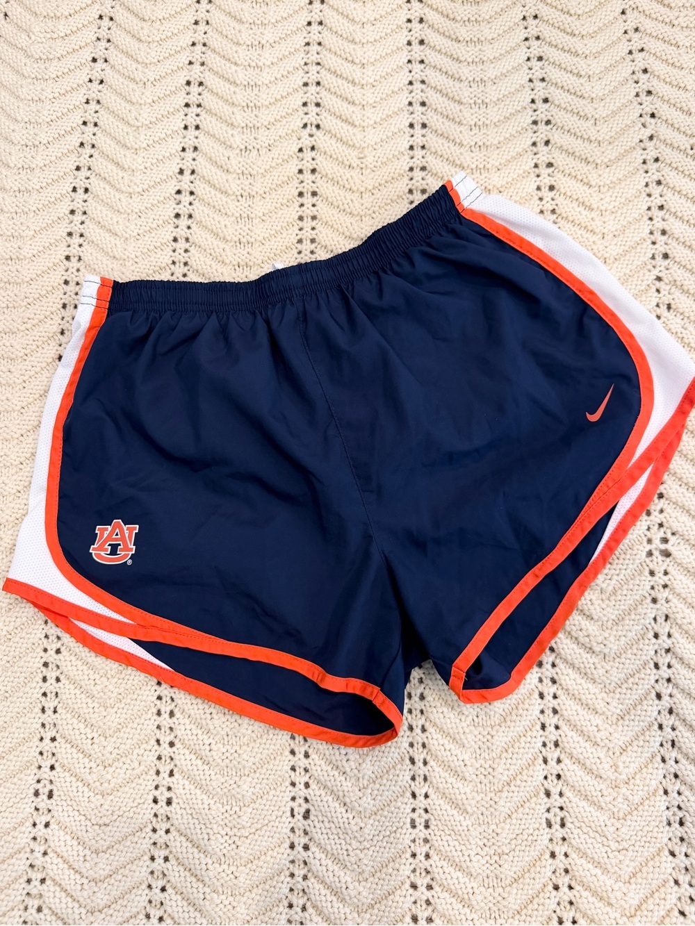 Auburn University Nike Athletic Shorts Running Gym Large